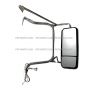Door Mirror Heated Stainless With Arm - Passenger Side Fits: ( after 2005 Peterbilt ) 335 340 357 382 385 386 325 330 348 388 389 365 367 Truck