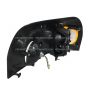Headlight Black with LED Corner Lamp - Passenger Side (Fit: Freightliner Century Truck)