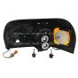 Headlight Black with LED Corner Lamp - Passenger Side (Fit: Freightliner Century Truck)