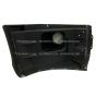 Side Bumper End with Cover Black without Fog Light Hole- Driver Side (Fit: 2013-2020 Peterbilt 579)