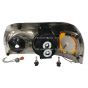 Headlight Chrome with LED Corner Lamp - Passenger Side (Fit: Freightliner Century Truck)