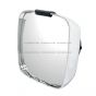 7 1/2  x 6 1/2  Wide Angle Convex Mirror Chrome (Compatible with International DuraStar 4300 4400 WorkStar 7300 7400 7500 7600 TransStar 8500 8600 2002-2017 Various Trucks with 1 1/8  DIA Mirror Arm)