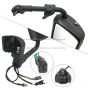 Door Mirror Power Heated Gloss Black with Turn Signal and Arm - Passenger Side (Fits: 2008- 2022 Volvo VNL 670, VNL 780, VNL 630, VNL 730 , VNL 860, 2008- 2013 VNM 200 , VNM 430, VNM 630 , VNX 300 Trucks)