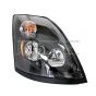 LED Headlight Assembly Black - Passenger Side (Fit: 2004-2018 Volvo VNL VN VNM)