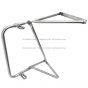 Door Mirror Bracket Stainless Steel - Driver Side ( Compatible with Ford L/LN/LT Series 1970-1998 LA Series 1996-1998 Sterling L7500/L8500/L9500 Series 1999-2010 Trucks )