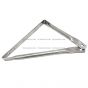 Stainless - Door Mirror Lower Mounting Bracket Arm - Passenger Side ( Fit: Mack CH CL CX CV )