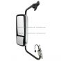 Door Mirror Power Heated Chrome with Arm - Driver Side (Fits: 2002-2013 Freightliner Columbia, 2001-2010 Freightliner Coronado, 1996-2010 Freightliner Century)