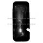 Door Mirror Cover Black - Driver Side (Fit: Kenworth T660 T600 T370 T270 T800 Trucks)