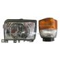 Headlight with Corner Lamp Turn Signal Marker Light - Driver Side (Fit: 1995-2010 Nissan UD1400 Truck)