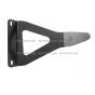 Step Fairing Bracket Metal Black (Fit: 2008 -2015 Freightliner Cascadia Truck)