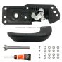 Interior Door Handle Black - Passenger Side (Fits:07-13 Chevrolet Silverado 1500 2500HD 3500HD Suburban 1500 2500 Tahoe Avalanche GMC Sierra 1500 2500HD 3500HD Yukon XL1500 XL2500 Escalade)