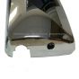 Volvo VNL Door Mirror Cover Chrome with Curved Back - Passenger Side