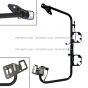 Door Mirror Bracket Arm Power Heated Black - Driver Side (Fit: 2002-2013 Freightliner Columbia, 2001-2010 Freightliner Coronado, 1996-2010 Freightliner Century)