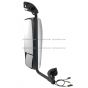 Door Mirror Power Heated Chrome with Arm and Turn Signal Assembled - Driver Side (Fit: 2008- 2022 Volvo VNL 670, VNL 780, VNL 630, VNL 730 , VNL 860, 2008- 2013 VNM 200 , VNM 430, VNM 630 , VNX 300 Truckss)