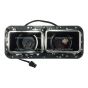 Headlight Housing Base - Passenger Side  (Fit: Kenworth T400 T600 T800 W900 K100 C500. Peterbilt 378 379. Western Star 4900, Freightliner FLD Classic XL)