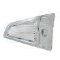 Side Hood Intake Grille Chrome & Black Mesh - Driver Side  ( Fits: 2013 - 2021 Kenworth T680 )