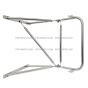 Stainless Steel Door Mirror Mounting Bracket Arm with Mounting Angles - Passenger Side Fit: ( Before 2005 Peterbilt ) 377 357 359 385 375 379 281 351 330 348 Truck