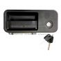 Exterior Cabin Door Handle With Lock and 2 Keys - Driver Side (Fit: 2005 - 2018 Volvo VNL 630 670 730 780 680 Trucks)
