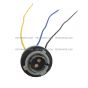 3 Wire Double Contact Universal 1176 Bulb Back up, Park, Stop, Tail and Turn Light Socket Pigtail