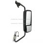 Door Mirror Power Heated Black with Arm - Passenger Side (Fit: 2002-2013 Freightliner Columbia, 2001-2010 Freightliner Coronado, 1996-2010 Freightliner Century)