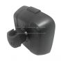 7 1/2  x 6 1/2  Wide Angle Convex Mirror Black (Compatible with International DuraStar 4300 4400 WorkStar 7300 7400 7500 7600 TransStar 8500 8600 2002 - 2017 Various Trucks with 1 1/8  DIA Mirror Arm)