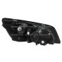 Headlight Black - Driver Side (Fit: Hino 258ALP 268 268A 338CT Trucks)