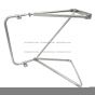 Door Mirror Mounting Bracket Arm Stainless Steel - Driver Side (Compatible with Mack R600 R700 RL600 RM600 RS600 65-90 RD400 90-04 RD600 71-04 RD800 80-04 RB600 89-03)