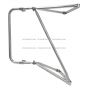 Door Mirror Bracket Stainless Steel - Passenger Side ( Compatible with Ford L/LN/LT Series 1970-1998 LA Series 1996-1998 Sterling L7500/L8500/L9500 Series 1999-2010 Trucks )