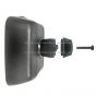 7 1/2  x 6 1/2  Wide Angle Convex Mirror Black (Compatible with International DuraStar 4300 4400 WorkStar 7300 7400 7500 7600 TransStar 8500 8600 2002 - 2017 Various Trucks with 1 1/8  DIA Mirror Arm)