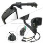Door Mirror Power Heated Gloss Black with Turn Signal and Arm  - Driver Side (Fit: 2008- 2022 Volvo VNL 670, VNL 780, VNL 630, VNL 730 , VNL 860, 2008- 2013 VNM 200 , VNM 430, VNM 630 , VNX 300 Trucks)