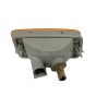 Front Signal Corner Lamp Amber on Bumper- Passenger Side (Fit: 2006-2011 Nissan UD 1800, UD 2000, UD 2300, UD 2600, UD 3300)