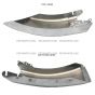 Steel Bumper End Chrome - Passenger Side (Fit: 2003-2023 Freightliner M2 106 112 Bussiness Class)