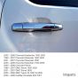 Exterior Door Handle Chrome - Passenger Side Front ( Fits: 07-13 Chevrolet Silverado 1500 2500HD 3500HD Suburban 1500 2500 Tahoe Avalanche GMC Sierra 1500 2500HD 3500HD Yukon XL1500 XL2500 Escalade )