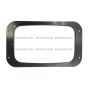 Headlight Bezel Plastic Black (Fit: 1991 - 2004 Mack RD 600 688 690S)