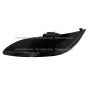 Headlight Black with LED Corner Lamp - Driver Side (Fit: Freightliner Century Truck)