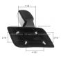 Hood Mirror with Black Plastic Cover And Black Plastic Arm - Driver Side (Fit: 2017-2020 International LT 625)