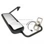 Door Mirror Power Heated Black with Arm - Driver Side (Fit: 2002-2013 Freightliner Columbia, 2001-2010 Freightliner Coronado, 1996-2010 Freightliner Century)