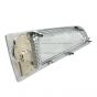 Side Hood Intake Grille Chrome & Black Mesh - Driver Side  ( Fits: 2013 - 2021 Kenworth T680 )