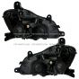 Headlight with LED Bulbs - Driver & Passenger Side (Fit: 2014-2020 Kenworth T680)