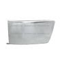 Steel Bumper End Chrome - Driver Side (Fit: 2003-2023 Freightliner M2 106 112 Bussiness Class)
