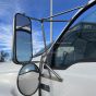 Door Mirror Mounting Bracket Arm Stainless Steel - Driver Side ( Compatible with Ford F650 F750 2000 - 2015 )