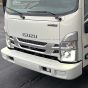 Bumper Plastic - White ( Fits: 07 - 14 Isuzu NPR 08 - 24 Isuzu NPR-HD NQR NRR 08 - 10 GMC W3500 W4500 W5500 Chevrolet W3500 W4500 W5500 )
