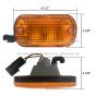 Side Marker Light Indicator Amber ( Fits: Various Mitsubishi FUSO FK FM Models )
