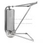 Door Mirror Wide Stainless Steel - Passenger Side ( Compatible with Freightliner FL50 60 70 80 106 1991 - 2005 & Freightliner FL112 1987 - 2005 )