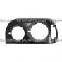 Headlight Bezel Black - Driver Side (Fit: 96-04 Freightliner Century Truck)