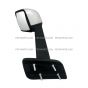 Hood Mirror with Chrome Plastic Cover And Black Plastic Arm - Driver Side (Fit: 2017-2020 International LT 625)