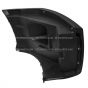 Side Bumper End with Cover Black without Fog Light Hole- Driver Side (Fit: 2013-2020 Peterbilt 579)