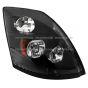 Headlight Black - Passenger Side (Fit: 2004-2018 Volvo VNL VN VNM)