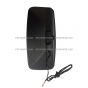 Door Mirror Main Convex Only Heated Black - Passenger Side (Fit: Mitsubishi Fuso FE FH FG FG4x4 FK455, Isuzu NPR NRR, Nissan UD, Chevrolet/GMC W5500 Trucks)
