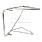 Door Mirror Mounting Bracket Arm Stainless Steel - Driver Side (Compatible with Mack R600 R700 RL600 RM600 RS600 65-90 RD400 90-04 RD600 71-04 RD800 80-04 RB600 89-03)